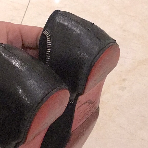 😷Christian LouBoutin Paris studded and zippered flats - Picture 7 of 10